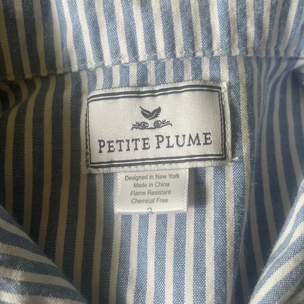 Lot Of 7 Pair Petite Plume Pajamas Blue Unisex Size 3 NYC Designer Shorts Pants - Picture 4 of 13